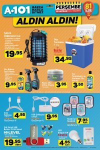 a101 15 Haziran Aktüel Katalog