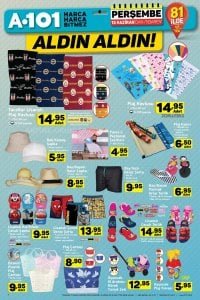 a101 15 Haziran Aktüel Katalog