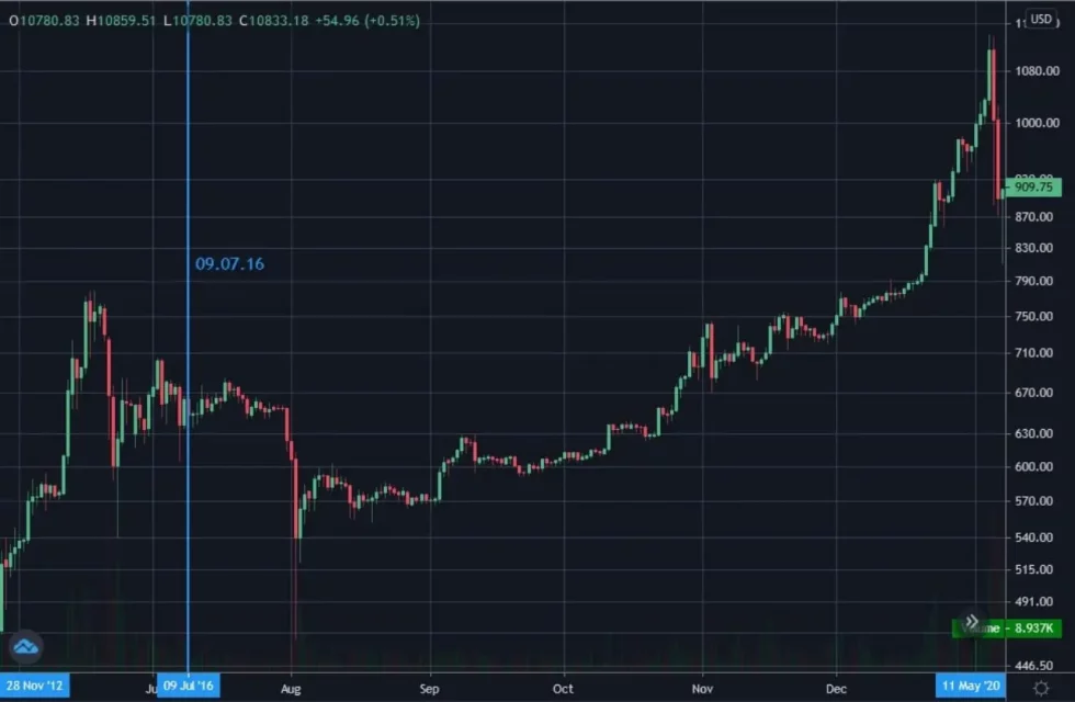 Üçüncü Bitcoin Halving ve Fiyat Değişimi