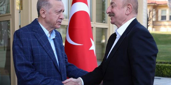 Cumhurbaşkanı Erdoğan, Aliyev ile Görüşme Gerçekleştirdi