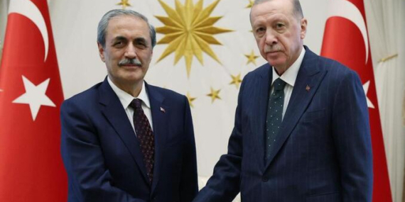 Cumhurbaşkanı Erdoğan, Yargıtay Başsavcısı Şahini Kabul Etti