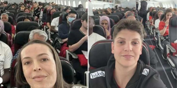 Milli Voleybolcular Business Class ile Dönüş Yapacak