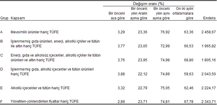 TÜFE Enflasyonu Yıllık Yüzde 75'in Üzerine Çıktı